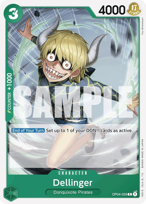 Dellinger (Reprint) (OP04-029) (Premium Booster -The Best-) (PRB-01)