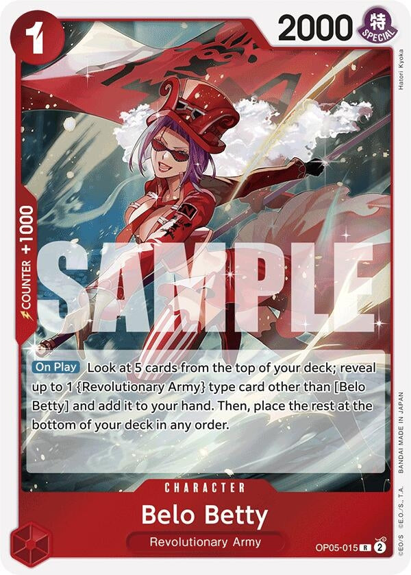 Belo Betty (OP05-015) (Reprint) (OP05-015) (Premium Booster -The Best-) (PRB-01)