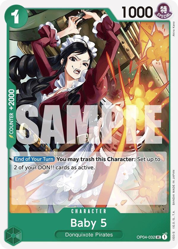 Baby 5 (OP04-032) (Reprint) (OP04-032) (Premium Booster -The Best-) (PRB-01)