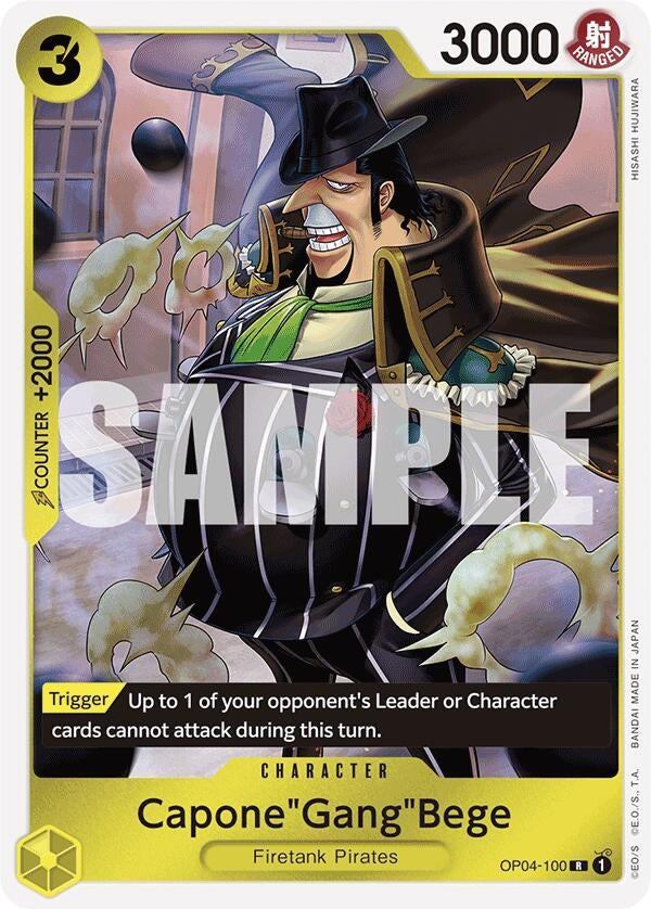 Capone"Gang"Bege (OP04-100) (Reprint) (OP04-100) (Premium Booster -The Best-) (PRB-01)