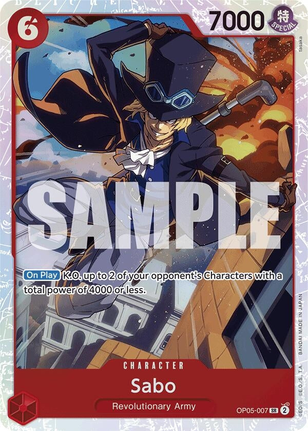 Sabo (OP05-007) (Reprint) (OP05-007) (Premium Booster -The Best-) (PRB-01)