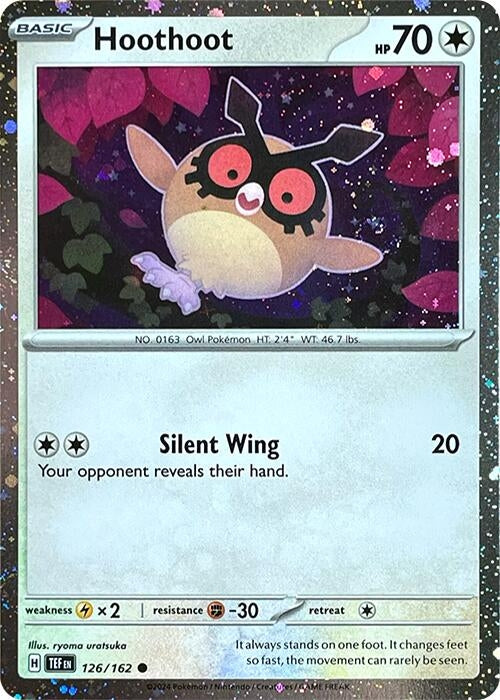 Hoothoot - 126 (Cosmos Holo) (126/162) (Miscellaneous Cards & Products) (MCAP)