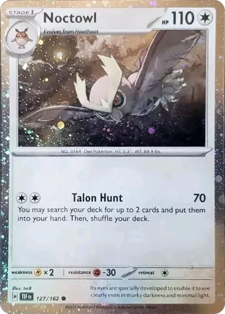 Noctowl - 127 (Cosmos Holo) (127/162) (Miscellaneous Cards & Products) (MCAP)