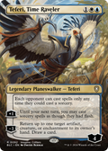 Teferi, Time Raveler (BLC-092) - Bloomburrow Commander (Borderless)