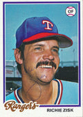 Richie Zisk Autographed 1978 TOPPS Card #110 Texas Rangers 183031