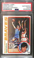 Swen Nater Signed/Auto 1978 Topps Card #23 Buffalo Braves PSA/DNA 185405