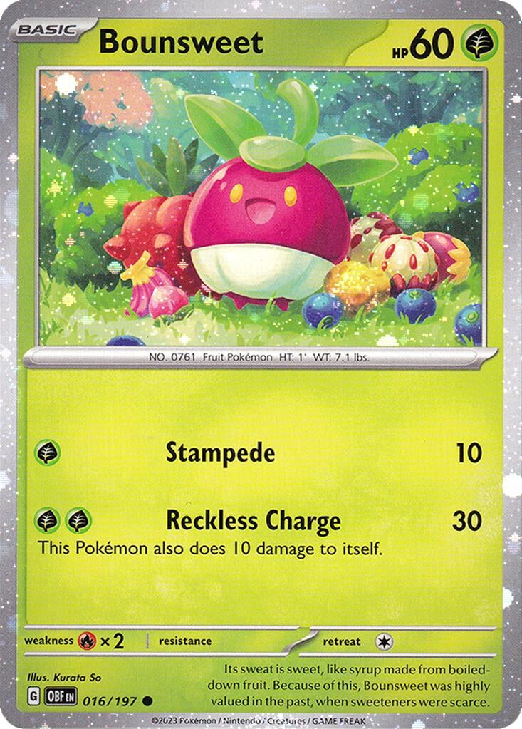 Bounsweet - 016/197 (Cosmos Holo) (016/197) (Miscellaneous Cards & Products) (MCAP)
