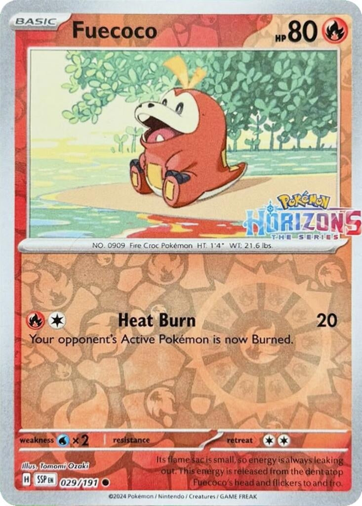 Fuecoco (029/191) (Miscellaneous Cards & Products) (MCAP)