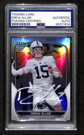 Drew Allar Penn State Signed/Auto 2023 Bowman U Card #BU-24 PSA/DNA 193356