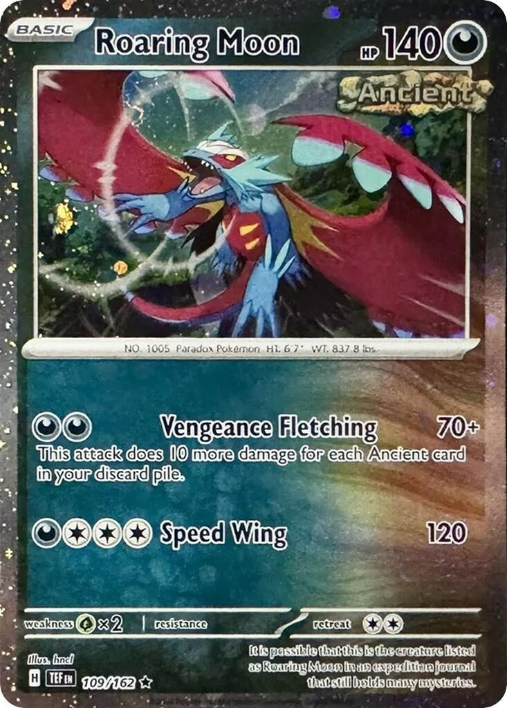 Roaring Moon - 109/162 (Cosmos Holo) (109/162) (Miscellaneous Cards & Products) (MCAP)