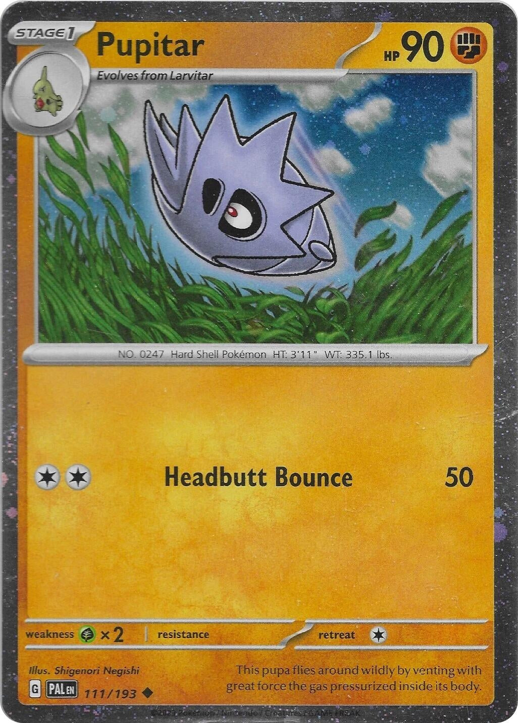 Pupitar - 111/193 (Cosmo Foil) (111/193) (Miscellaneous Cards & Products) (MCAP)