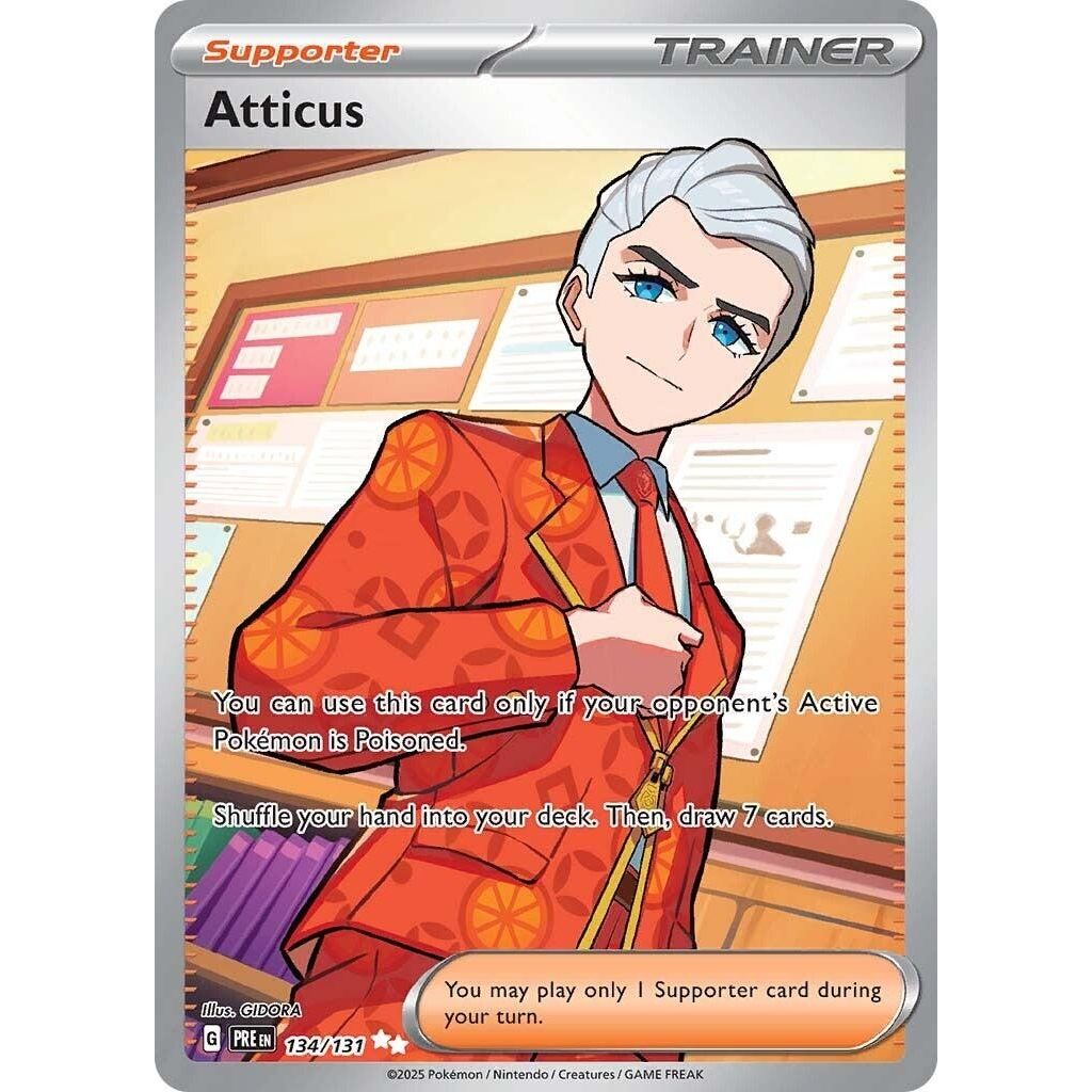 Atticus (134/131) (SV: Prismatic Evolutions)