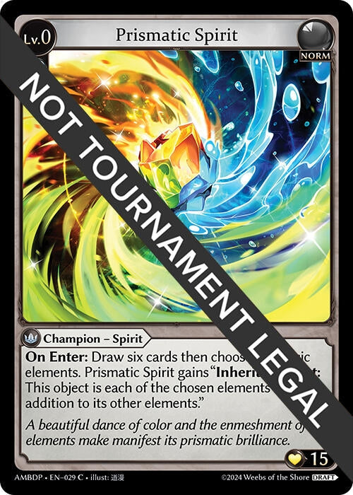 Prismatic Spirit (029) (Mortal Ambition Draft Pack) (AMBDP)