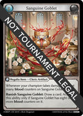 Sanguine Goblet (022) (Mortal Ambition Draft Pack) (AMBDP)