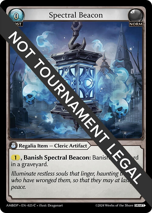 Spectral Beacon (025) (Mortal Ambition Draft Pack) (AMBDP)