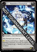 Nameless Champion (Cleric/Warrior) (001) (Mortal Ambition Draft Pack) (AMBDP)