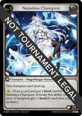 Nameless Champion (Mage/Ranger) (001) (Mortal Ambition Draft Pack) (AMBDP)
