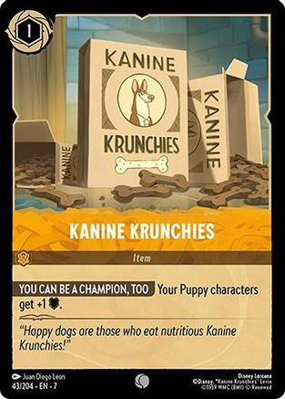 Kanine Krunchies (43/204) - Archazias Island Cold Foil
