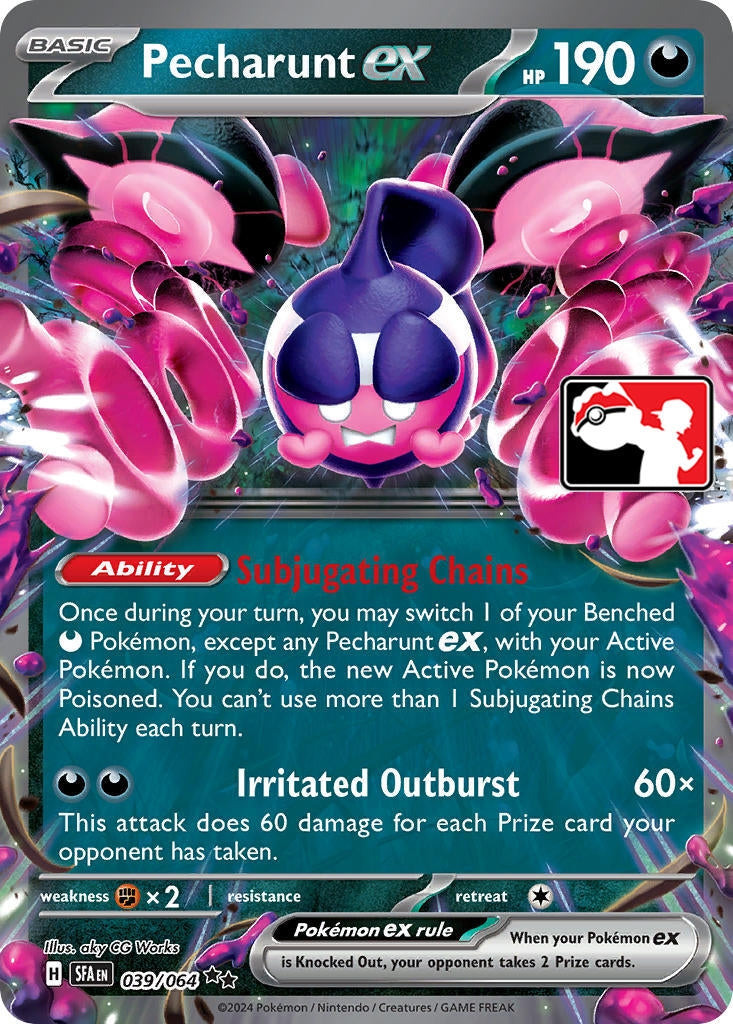 Pecharunt ex (039/064) (Prize Pack Series Cards)