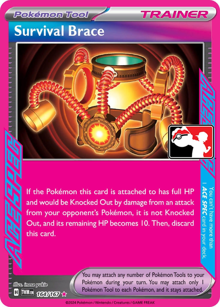 Survival Brace (164/167) (Prize Pack Series Cards)