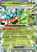 Teal Mask Ogerpon ex - 025/167 (Prize Pack Series 6) (025/167) (Prize Pack Series Cards)