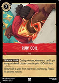 Ruby Coil (149/204) - Archazias Island Cold Foil