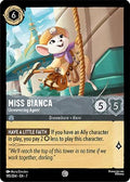 Miss Bianca - Unwavering Agent (195/204) - Archazias Island Cold Foil