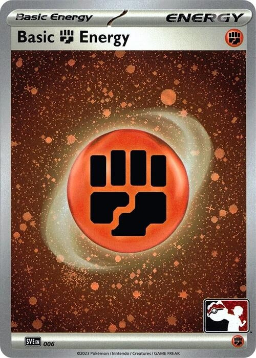 Basic Fighting Energy - 006 (Cosmos Holo) (006) (Prize Pack Series Cards)