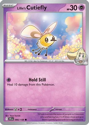 Lillie's Cutiefly 066/159 - SV09 Journey Together Reverse Holofoil