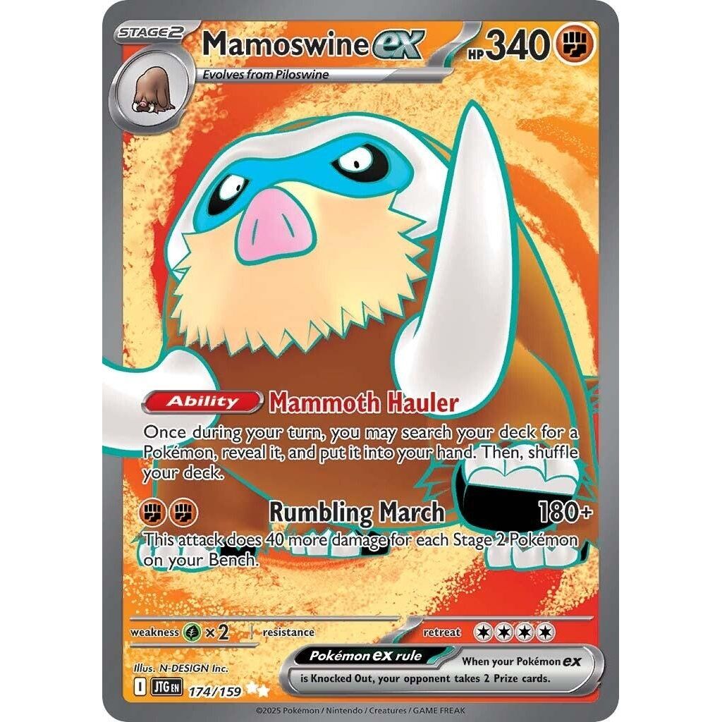 Mamoswine ex (174/159) (SV09: Journey Together)