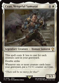 Cyan, Vengeful Samurai (FIC-016) - Commander: FINAL FANTASY