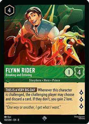 Flynn Rider - Breaking and Entering (102/204) - Reign of Jafar