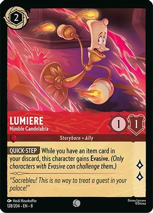 Lumiere - Nimble Candelabra (128/204) - Reign of Jafar
