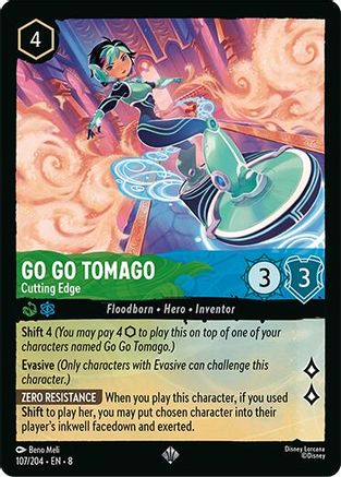 Go Go Tomago - Cutting Edge (107/204) - Reign of Jafar
