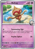Steven's Baltoy 083 - SV10 Destined Rivals Reverse Holofoil