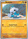 Meditite 099 - SV10 Destined Rivals Reverse Holofoil