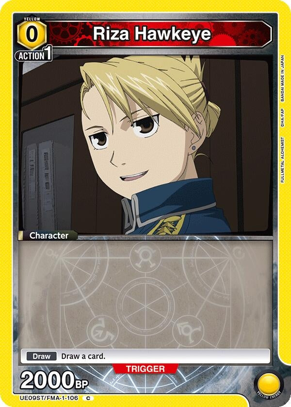 Riza Hawkeye (UE09ST/FMA-1-106) (UE09ST: FULLMETAL ALCHEMIST Starter Deck) (UE09ST)