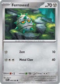 Ferroseed 068/086 - SV White Flare Reverse Holofoil
