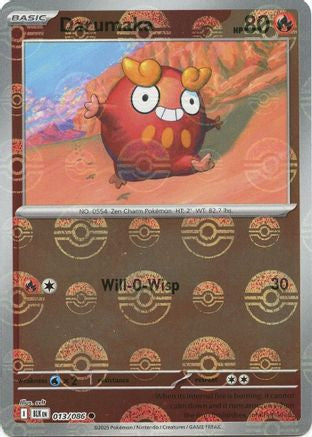 Darumaka (Poke Ball Pattern) 013/086 - SV Black Bolt - Holofoil