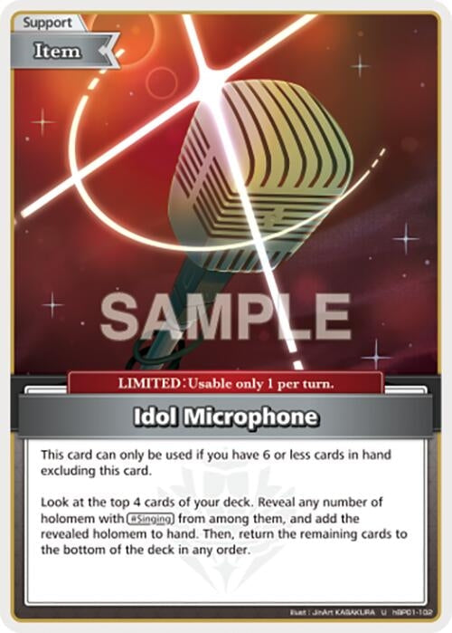 Idol Microphone (U) (hBP01-102) (Blooming Radiance) (BP01E)