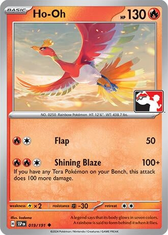 Ho-Oh (019/191) (Prize Pack Series Cards)
