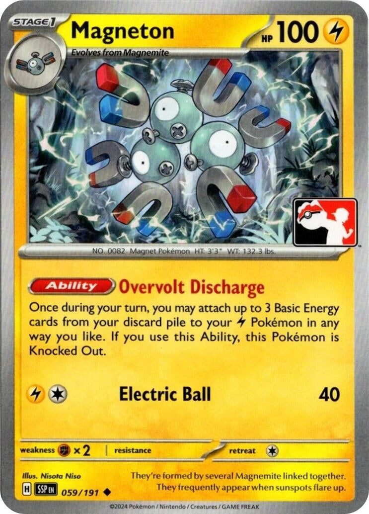 Magneton (059/191) (Prize Pack Series Cards)