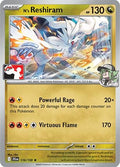 N's Reshiram (116/159) (Prize Pack Series Cards)