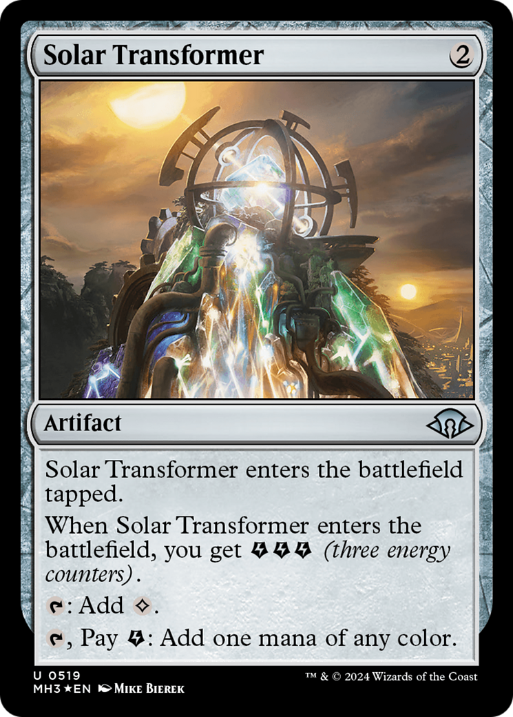 Solar Transformer (Ripple Foil) (MH3-519) - Modern Horizons 3 Foil