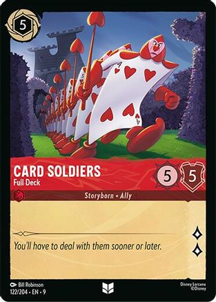 Card Soldiers - Full Deck (122/204) - Fabled