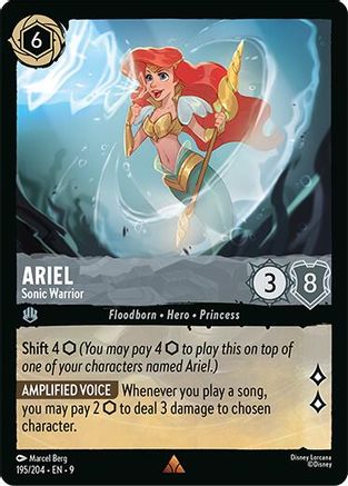 Ariel - Sonic Warrior (195/204) - Fabled