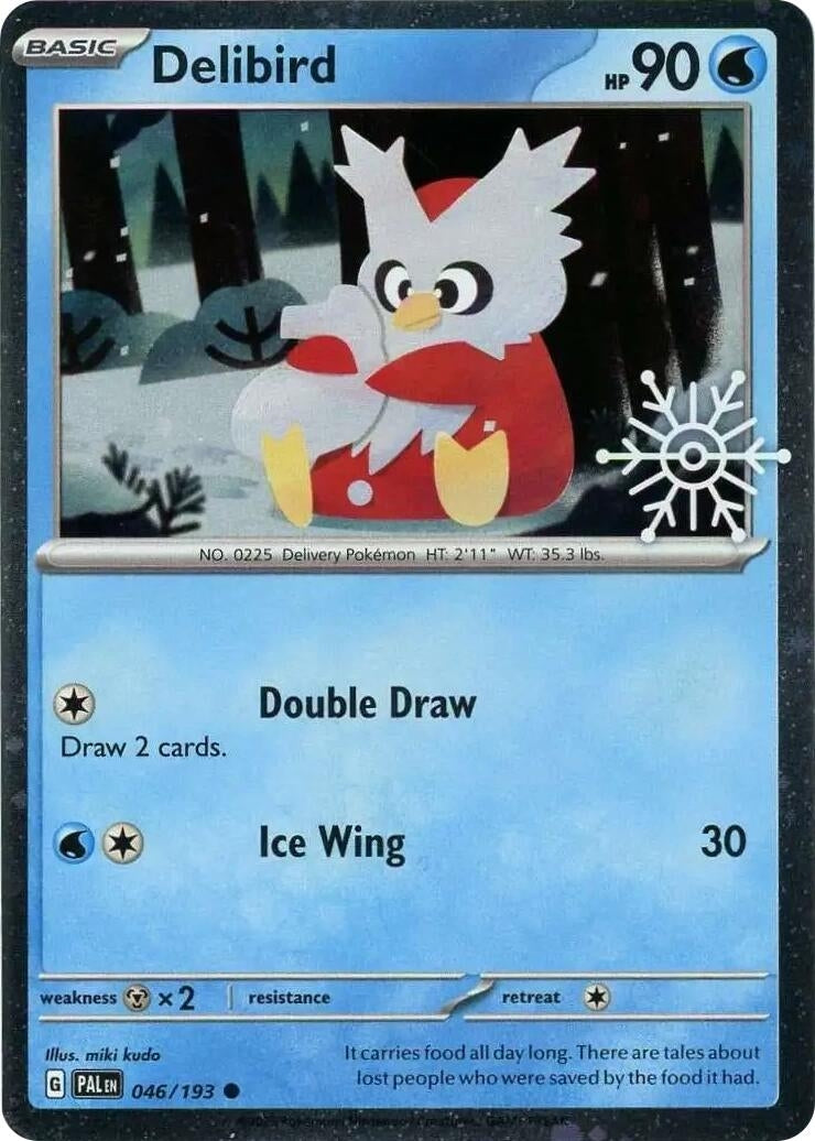 Delibird (Holiday Calendar) (046/193) (Miscellaneous Cards & Products) (MCAP)