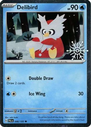 Delibird (Holiday Calendar) 046 - Miscellaneous Cards & Products Holofoil