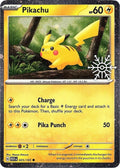 Pikachu - 025/165 (Holiday Calendar) (025/165) (Miscellaneous Cards & Products) (MCAP)