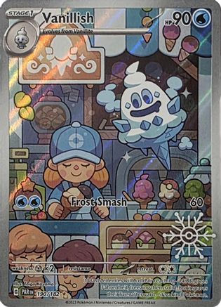 Vanillish (Holiday Calendar) 190/182 - Miscellaneous Cards & Products Holofoil